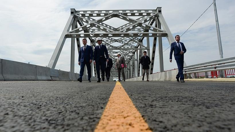 В ленобласти открыт новый мост через реку Волхов