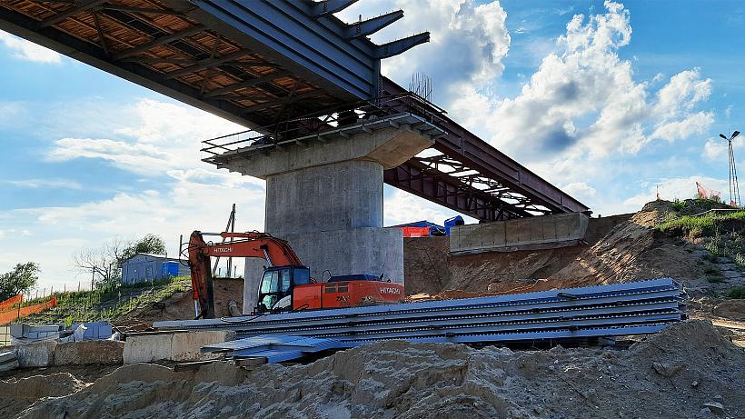 Капитальный ремонт мостовой переправы через Оку между Каширой и Ступино идёт активными темпами