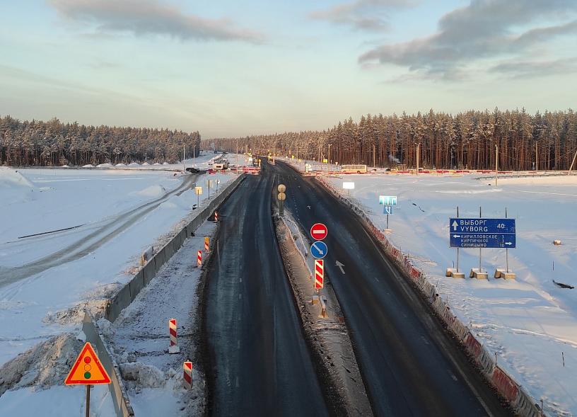Автомобильная дорога А-181 "Скандинавия", км 65 -100