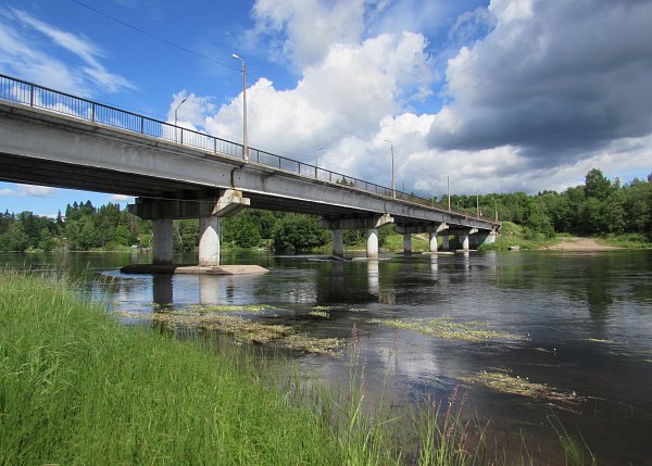 Мост через р. Вуокса