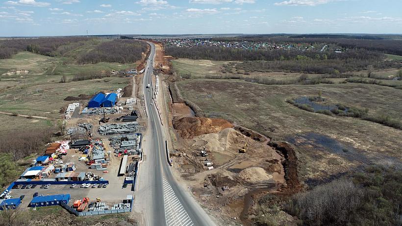 Продолжается реконструкция 14-километрового участка Южного обхода города Уфа, запроектированного компанией «ГЕО-ПРОЕКТ»