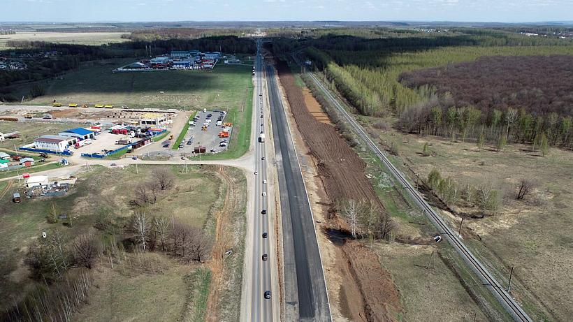 Продолжается реконструкция 14-километрового участка Южного обхода города Уфа, запроектированного компанией «ГЕО-ПРОЕКТ»