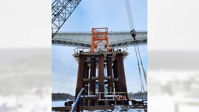 Продолжается капитальный ремонт моста через реку Ока на 115 км трассы М-4 «Дон» согласно рабочей документации, подготовленной компанией ГЕО-ПРОЕКТ