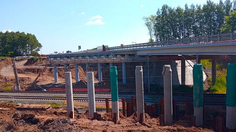 Продолжается реконструкция 14-километрового участка Южного обхода г. Уфа, запроектированного компанией «ГЕО-ПРОЕКТ»