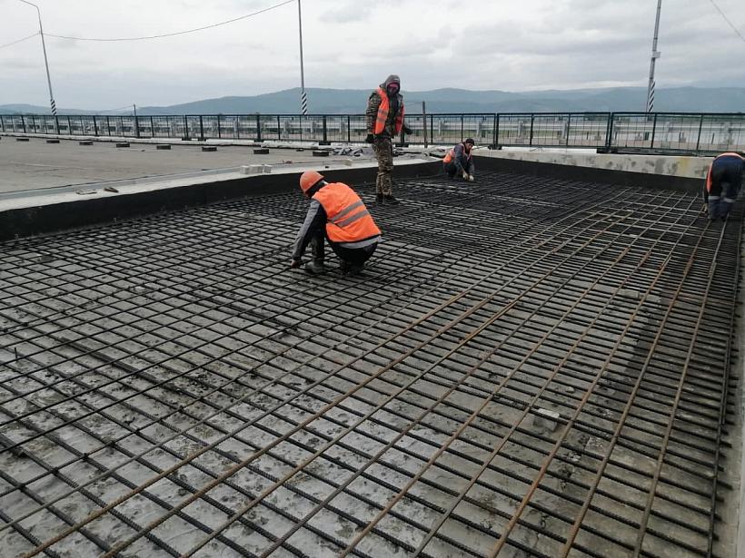 Завершается капитальный ремонт искусственного сооружения на 65-м км автодороги А-333 в Тункинском районе Бурятии