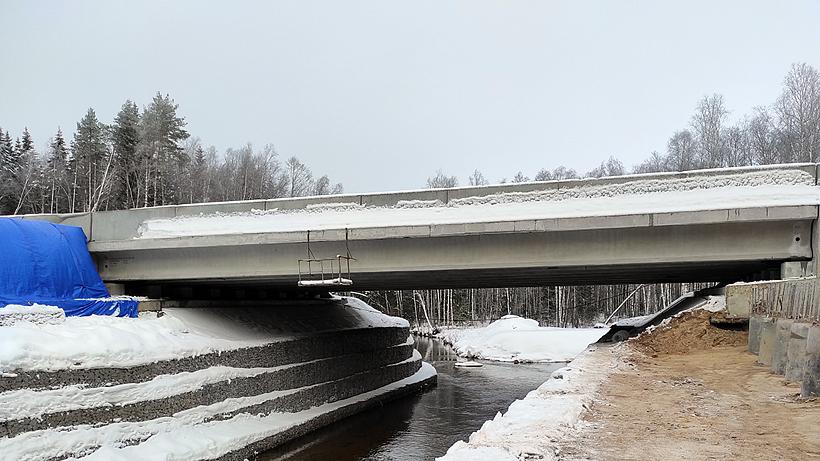 Продолжается реконструкция федеральной трассы А-181 «Скандинавия» на участке с 80 по 100 км 