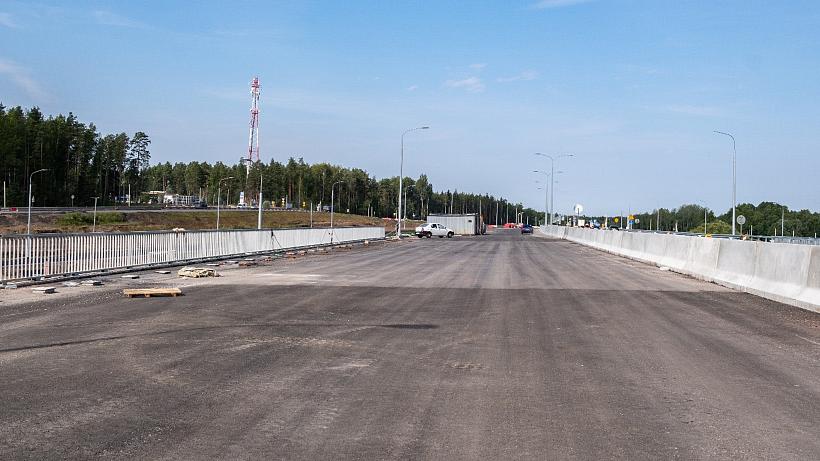 Реконструкция 20-километрового участка федеральной трассы А-181 «Скандинавия» ведется активными темпами