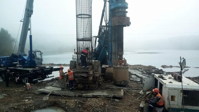 Реконструкция ремонтонепригодного моста через реку Переемная в Кабанском районе Республики Бурятия набирает обороты