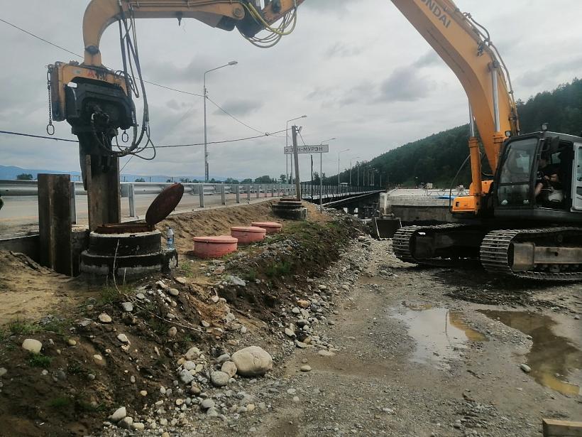 Капитальный ремонт моста через реку Зун-Мурино на 65 км автомобильной дороги А-333 в Республике Бурятия близится к завершению