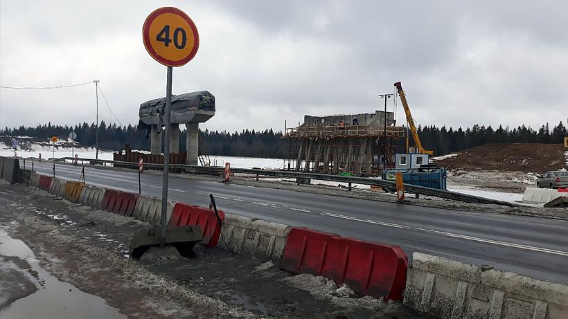 Специалисты компании «ГЕО-ПРОЕКТ» осуществляют авторский надзор за ходом реконструкции трассы А-181 «Скандинавия» на участке с 65 по 100 км